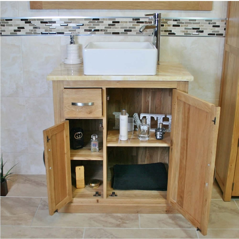 Demarco 751mm Single Bathroom Vanity with Vessel Ceramic Basin