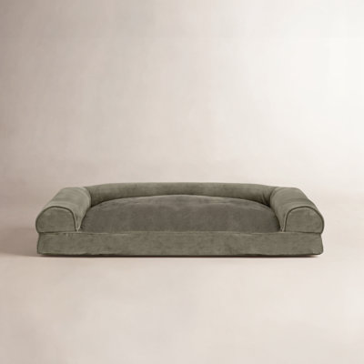 Faux Fur and Velvet Pillow Sofa Pet Bed