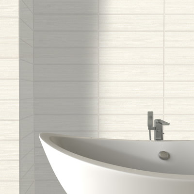 Refinery 6'' W x 24'' L Porcelain Singular Tile