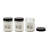 Earl Gray Scented Jar Candle with Glass Holder