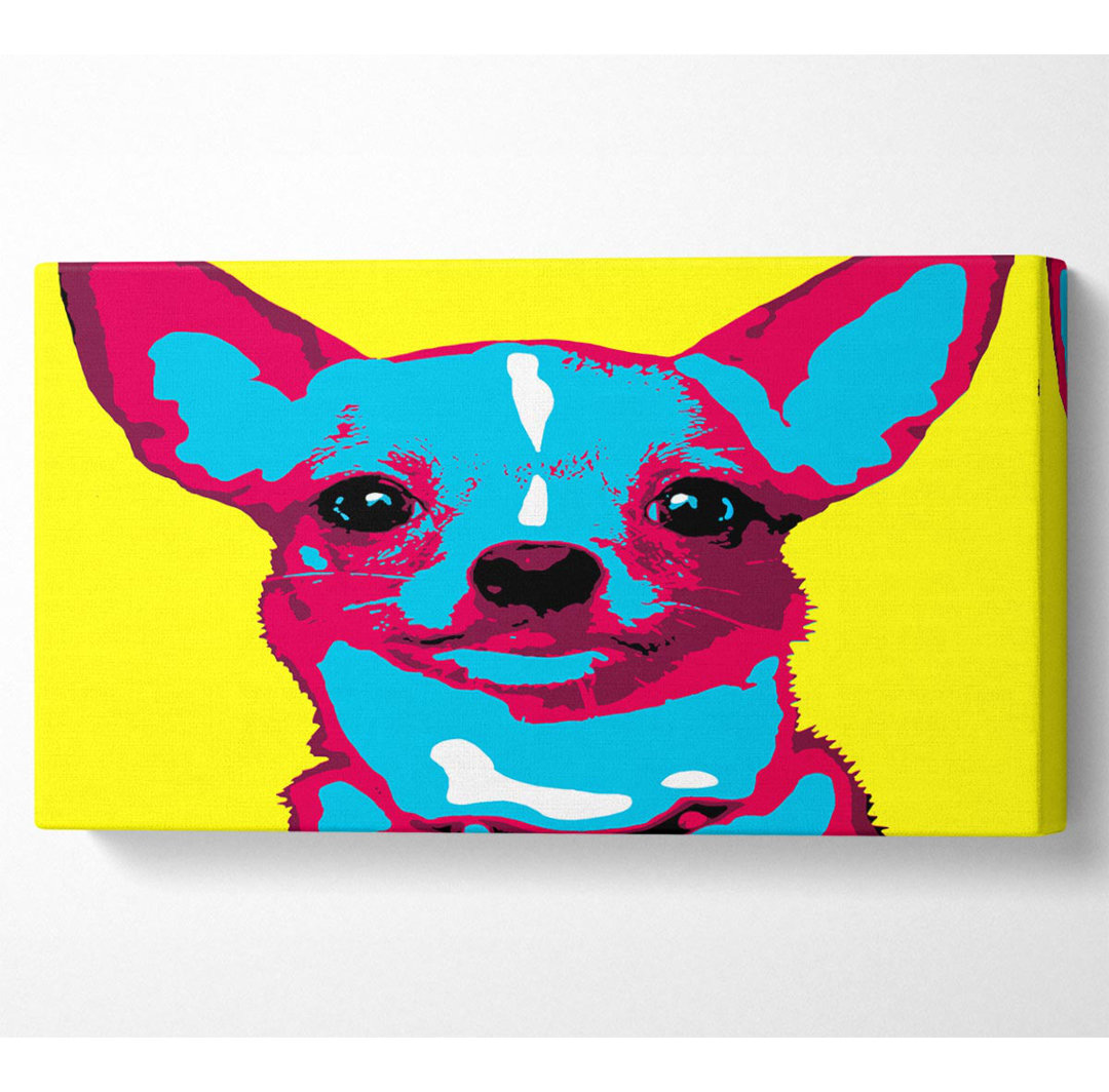 Emmaus The Pop Art Chihuahua - Kunstdrucke auf Leinwand