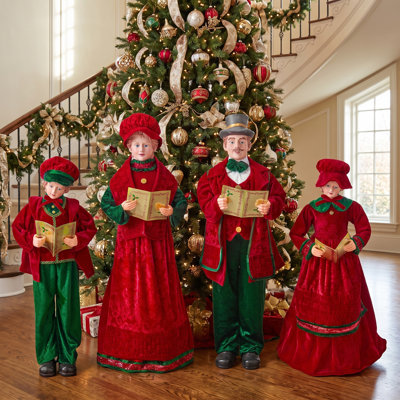 30.5-41.5" Velvet Regal Caroler 