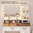 Vanity Desk With Mirror, Light Bulbs, Drawers, Shelves, And Stool – Makeup Table For Bedroom-2129802419