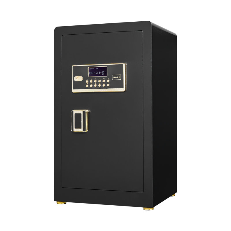 Coffre-fort personnel pour la maison avec serrure numérique, système d'alerte intelligent, tablette amovible, ordinateurs portables extra-larges, bijoux et documents A4, métal, revêtement anti-rayures, clavier ergonomique, vol d'éclairage à DEL
