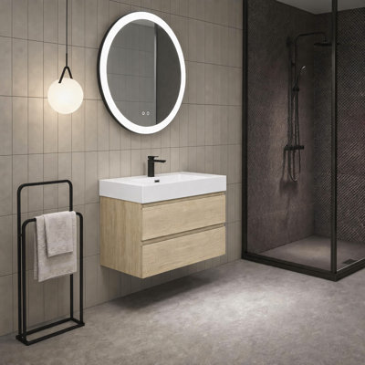 Meuble-lavabo flottant épais de 36 po (RTA)