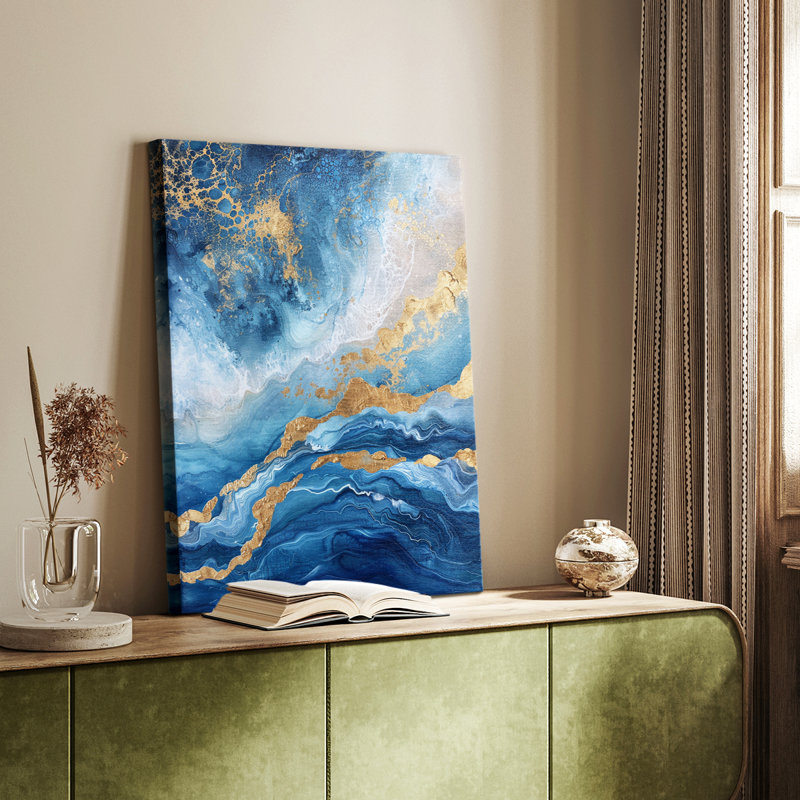 ABSTRACT Series CDIX - Gallery Cavas sur mesure, H 18 po x l 12 po