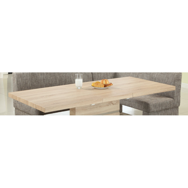 Belniak Modern Extendable All-Wood Dining Table