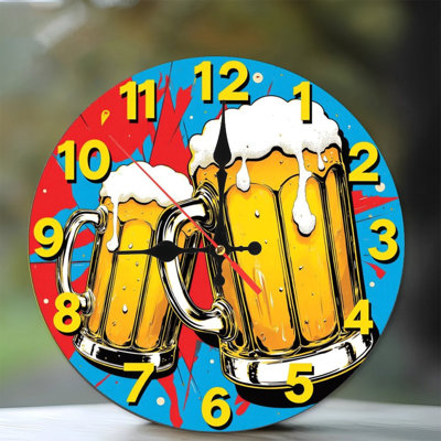 horloge à bière