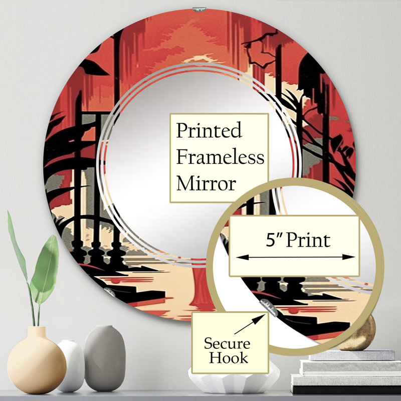 Miroir Glessner, 24 po x 24 po
