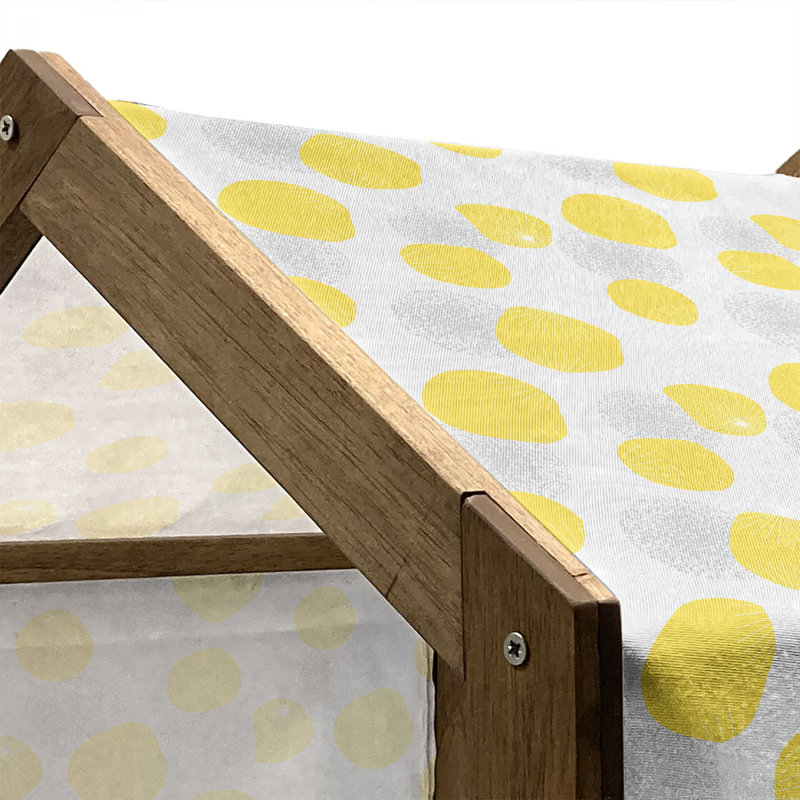 Niche pour chien en bois, H 22,44 po x l 23,62 po x P 17,72 po