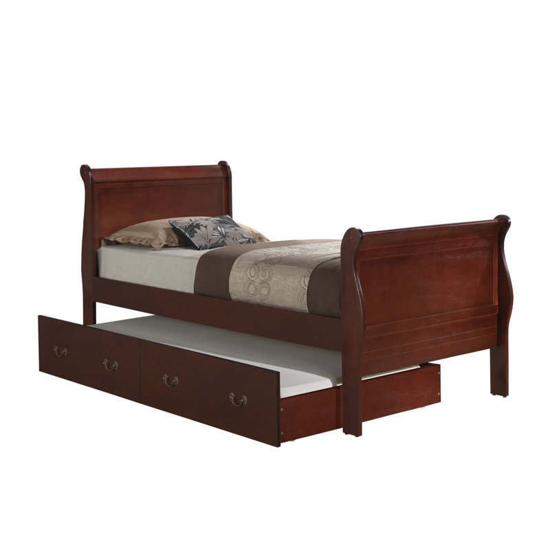 Citronelle Kids with Trundle, Cherry, Twin