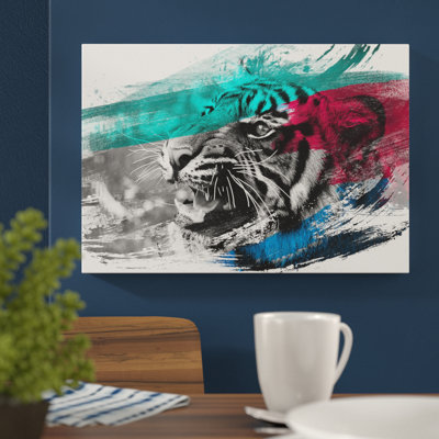 Tiger - Wrapped Canvas