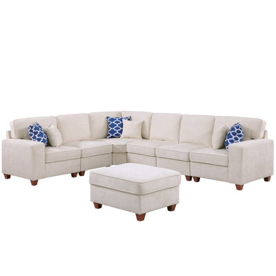 Forbestown Upholstered L-Shaped Sectional Reversible