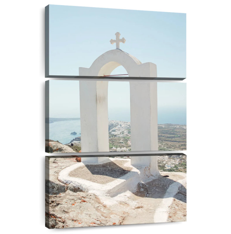 Masam White Santorini Cross
