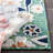 Savoy Floral Green/Navy/Pink Indoor / Outdoor Area Indoor/Outdoor Area Rug-272750891