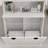 Modern Alvenia Freestanding Linen Cabinet