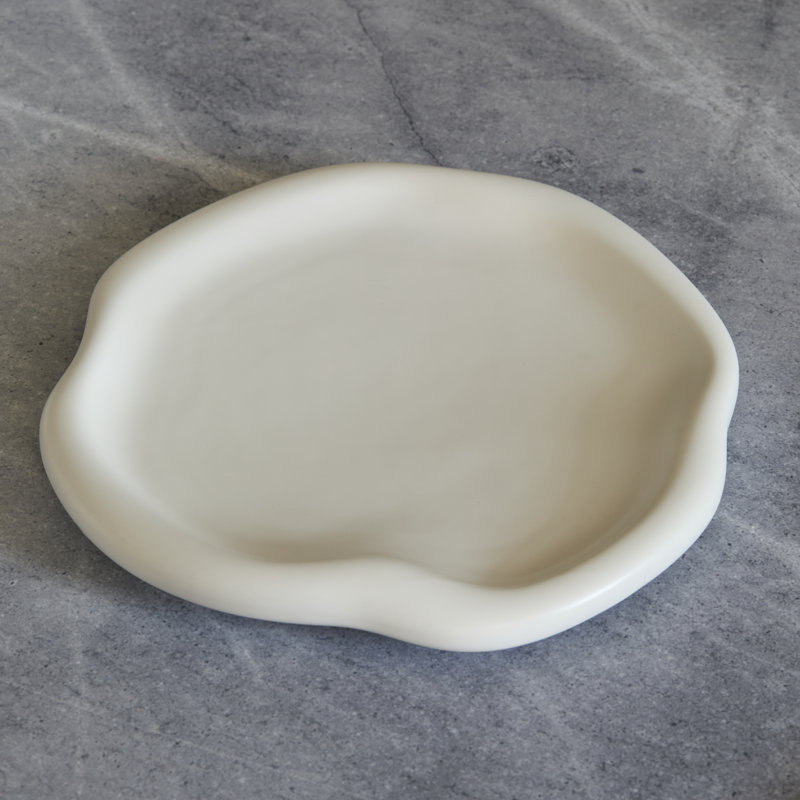 Amorphous Stoneware Dinner Plate