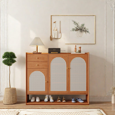 24 Pair Shoe Storage Cabinet