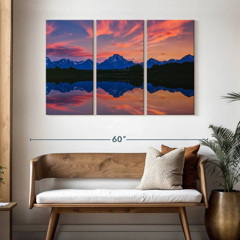 Alvord Jackson Lakeside Mountains, H 32 po x l 50 po