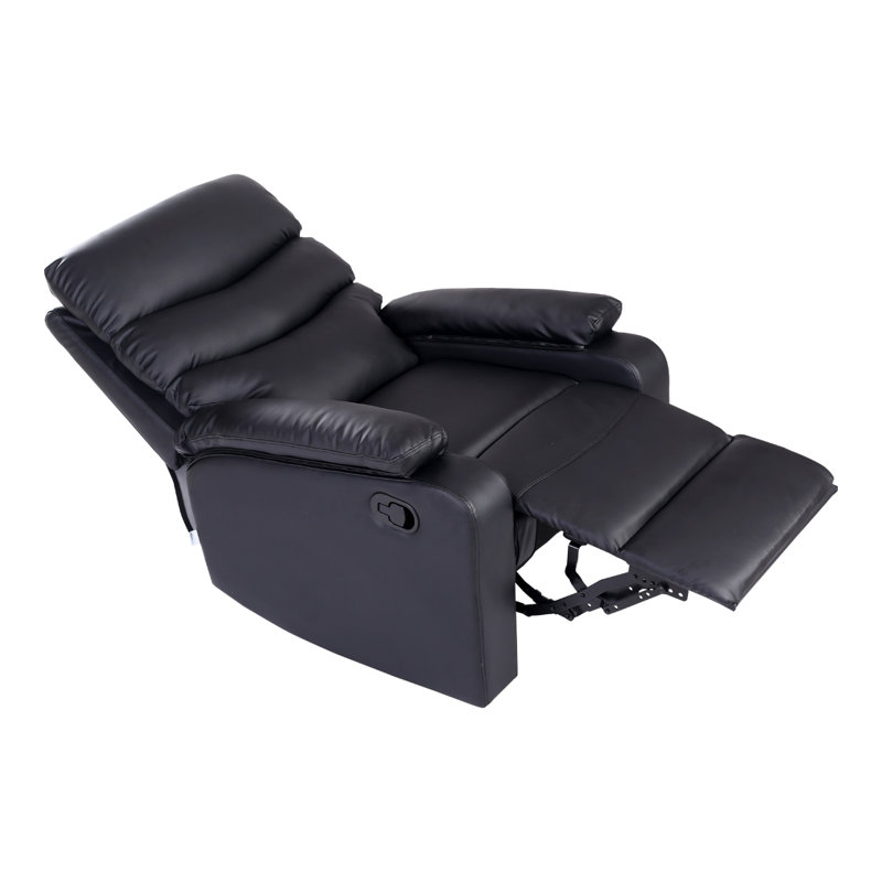 75cm Wide Standard Recliner, Black