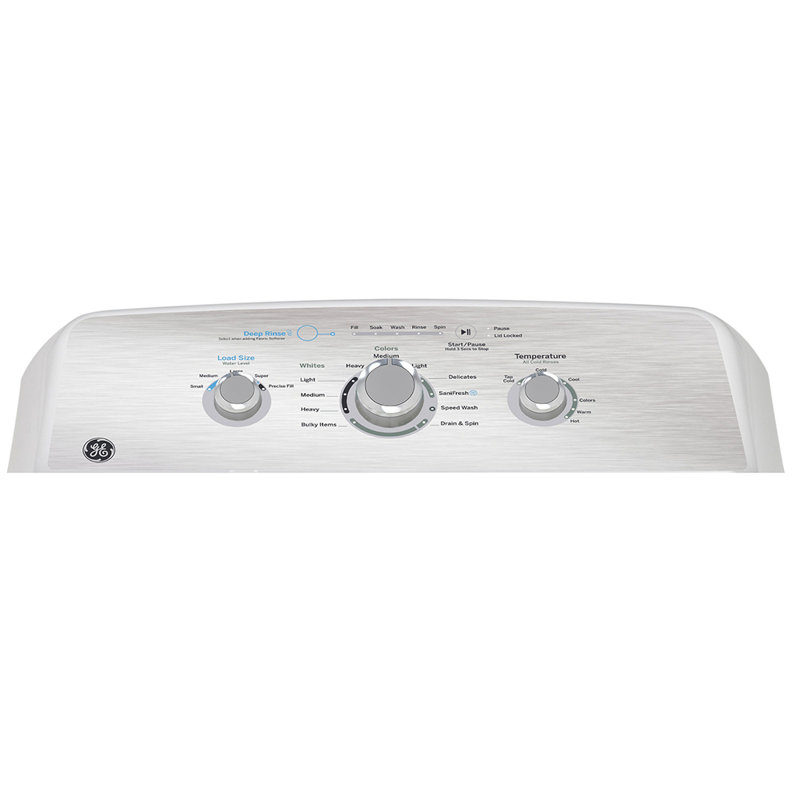 GE Appliances 4.4 Cubic Feet High Efficiency Top Load Washer