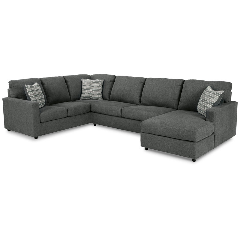 Canapé modulaire 3 pièces avec méridienne Edenfield
