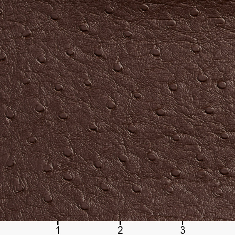 Vinyle d’extérieur autruche, Marron foncé