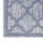 Adianey Red Barrel Studio Easy Care Trellis Denim Blue Indoor/Outdoor Area Rug-2086793195
