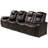 124.4"Power Recliner 4 PC Made Withtop-Grain Nappa,Fully Adjustable Relaxation,Smart Charging,Dynamic RGB LED Lighting,COFFEE