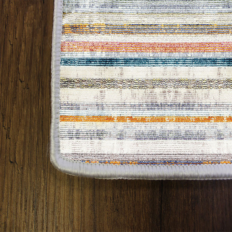 Antibacterial Hall Carpet, 39.4 x 59.1 inches | 100% Polyester, 0.4 in Pile Height, Non-Slip PVC Felt Dot Underside | Machine Washable, 3D Digital Printing, Durable & Stylish for Modern Home Décor