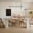 Modern Wooden Coffee Table for Living Room, Rustic Brown Finish, Rectangular Centre Table with Storage Shelf