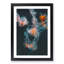 Peach Jellyfish in Abstract - Framed Print-55578518-55578523