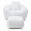 Fauteuil à billes en fausse fourrure-2088764968