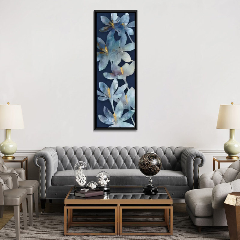 «Mystique I» par Edward Selkirk, impression sur toile tendue, H 48 po x l 16 po x P 1,5 po, Toile avec cadre noir