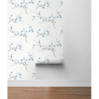 Classen Peel & Stick Floral Roll
