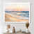 White Picture Framed