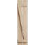 Volets rustiques en bois synthétique à deux planches espacées avec planche en Z (par paire)-88966901-88966898-71288277