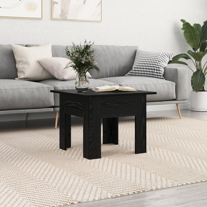 Coffee Table Engineered Wood, Black Oak