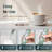 Stainless Steel Handheld Milk Frother Granite-117190092