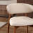 5 - Piece Mid-Century Round Pedestal Kitchen Dining Table Set With 4 Upholstered Chairs-463242854-441866751