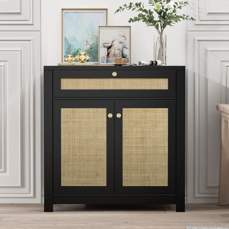 Armoire d'appoint avec tiroir et 2 portes Bonetta