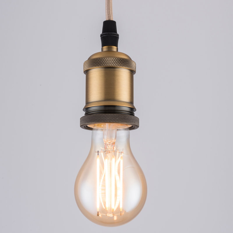 8W E27 Dimmable LED GLS Light Bulb Amber