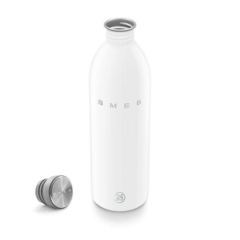Bouteille urbaine 1l Smeg X 24bottles, Blanc