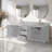 Laval 72" Double Sink Freestanding Bathroom Vanity with Engineered Marble Top-105310774-105310779