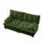 Chenille verte