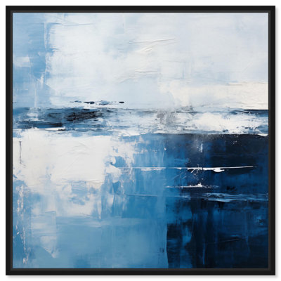 Cool Tones Canvas by Art Remedy