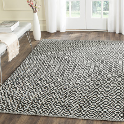Crispin Geometric Cotton Area Rug