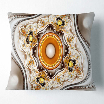 Abstract Throw Pillow