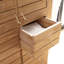 Minimalys 2 Door Solid Wood Wardrobe