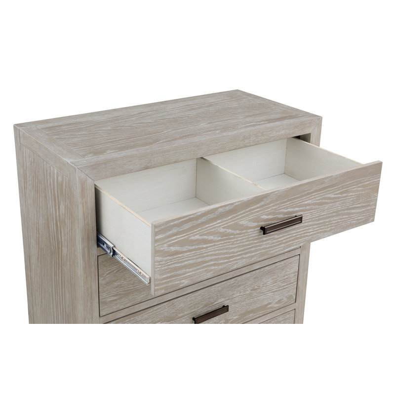 36'' W 5 - Drawer Dresser, Gray